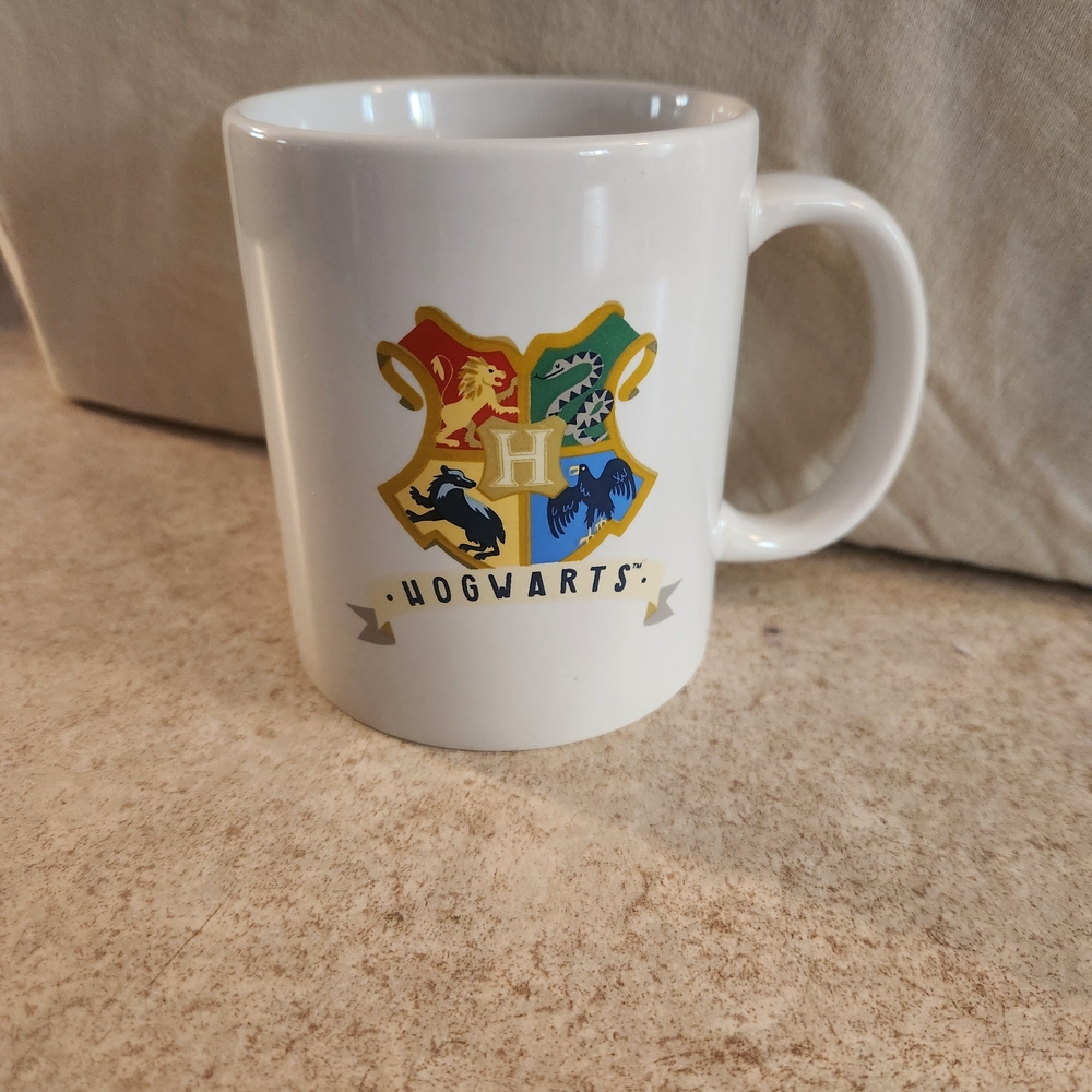 Hogwarts Crest White Mug Stoneware By Modern Gourmet Foods